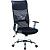 Кресло для руководителя Easy Chair 577 TTW черное (искусственная кожа/сетка/ткань, металл)