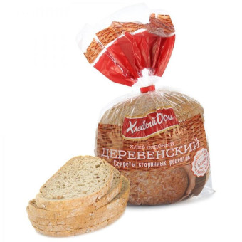 Хлеб Хлебный дом Деревенский пшеничный нарезка 300 г
