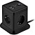 Сетевой фильтр Cablexpert Tower на 4 розетки 2 метра + 2 USB (TWR-4-CU2-B-2)
