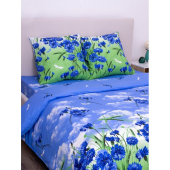 Постельное белье Василиса (1.5-спальное, бязь)