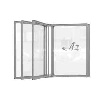 Демосистема настенная А2 5 панелей белого цвета ProMega office