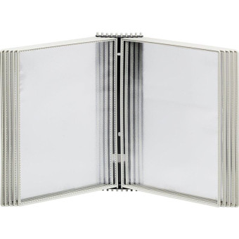 Демосистема настенная ProMega office А4 10 панелей металлическое основание цвет серый