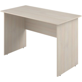 Стол для учителя Комус Мебель прямой (дуб шамони светлый, 1250х320х420  мм)