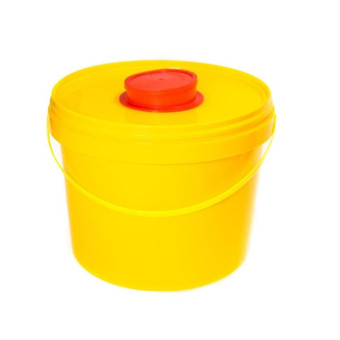 Контейнер для острого инструмента СЗПИ класса Б желтый 3 л (50 штук в упаковке)