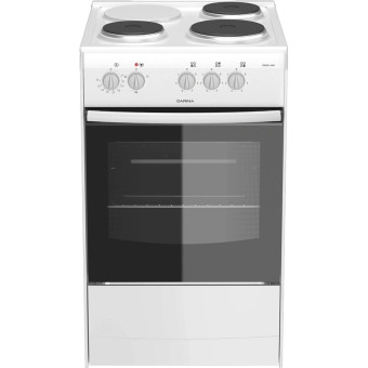 Плита электрическая Darina S EM331 404 W узкая белая (эмаль, 3 конфорки,  50 литров)