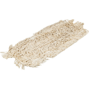 Насадка МОП плоская ЭкоКоллекция хлопок 40x11 см бежевая