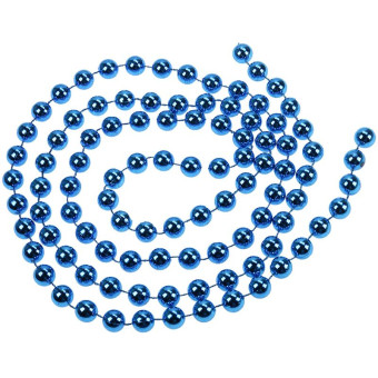 Новогоднее украшение Волшебный праздник 1.4 см синие