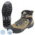 Ботинки треккинговые мужские Wanngo WG2-19-NT ПУ-резина из натуральной  кожи черные/хаки (размер 40)