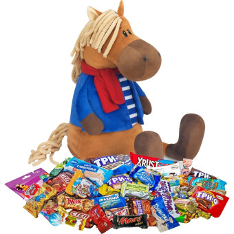 Новогодний сладкий подарок Ура!Подарки Билли 1000 г