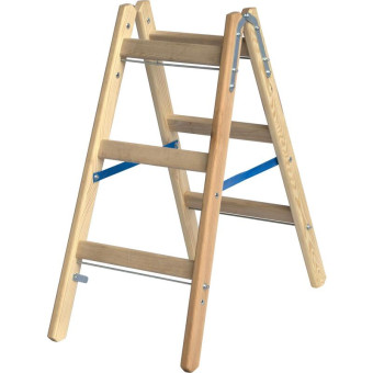 Cтремянка деревянная 2х3 ступени Krause 170231