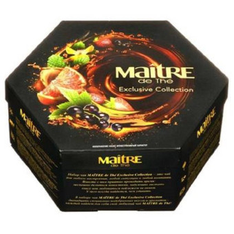 Чай Maitre de The Exclusive Collection ассорти 60 пакетиков