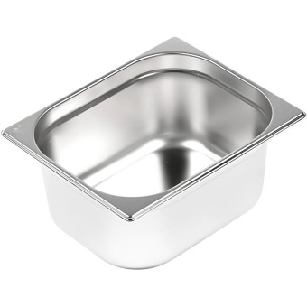 Гастроёмкость GN 1/2 32.5х26.5х15 см 10 л нержавеющая сталь