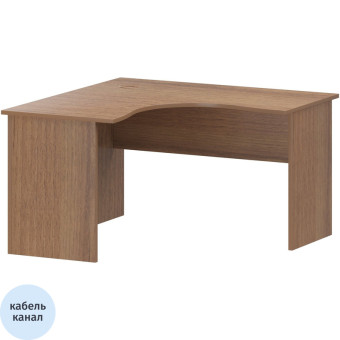 Стол угловой Арго А-203.60 левый (орех гварнери, 1200х1200х760 мм)