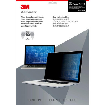 Экран защиты информации 3M для Apple MacBook Pro 13 Retina черный (PFNAP004)