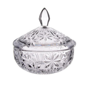 Конфетница Crystalite Bohemia Perseus-nova 19027 диаметр 150 мм стеклянная Конфетница Crystalite Bohemia Perseus-nova 19027 диаметр 150 мм стеклянная