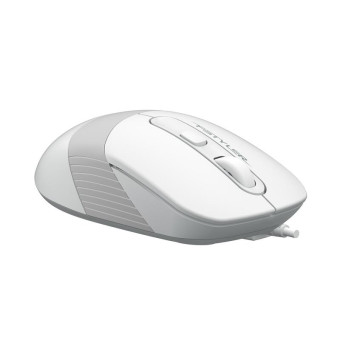 Мышь проводная A4tech Fstyler FM10S белая/серая (FM10S USB WHITE) Мышь проводная A4tech Fstyler FM10S белая/серая (FM10S USB WHITE)