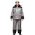 Костюм рабочий зимний мужской з11-КПКЖ с СОП серый/черный (размер 56-58,  рост 170-176)