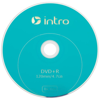 Диск DVD+R 16x Intro Shrink/25 Б0016862