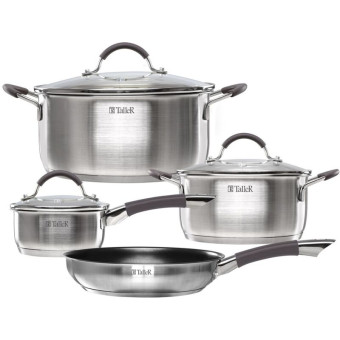 Набор посуды TalleR 11020 нержавеющая сталь 7 предметов