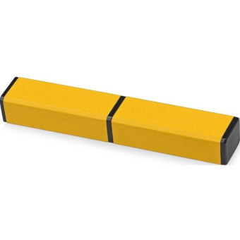 Коробка подарочная для ручки Quattro желтая (2.2x2.2x14.7 см)