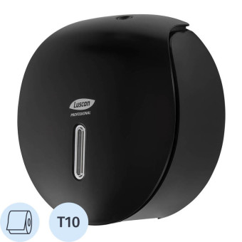 Диспенсер для туалетной бумаги в рулонах Luscan Professional Etalon пластиковый черный