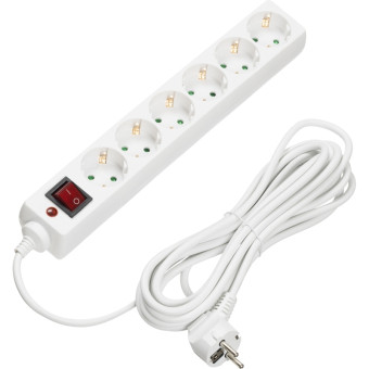 Сетевой фильтр BigTech CD6-5W1 на 6 розеток 5 метров