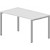 Стол письменный Strike STNG148BLAL (белый, 1380х780х750 мм)