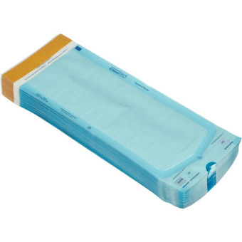 Пакет для стерилизации Клинипак для паровой и газовой стерилизации 100 x 250 мм (200 штук в упаковке)