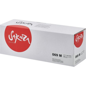 Картридж лазерный Sakura 069M 5092C002 для Canon пурпурный совместимый Картридж лазерный Sakura 069M 5092C002 для Canon пурпурный совместимый