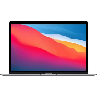 Ноутбук Apple MacBook Air A2337 13.3'' Space Gray Apple M1/8 ГБ/SSD 256  ГБ/Apple M1 (MGN63HN/A)