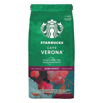 Кофе молотый Starbucks Сaffe Verona 200 г (вакуумный пакет)