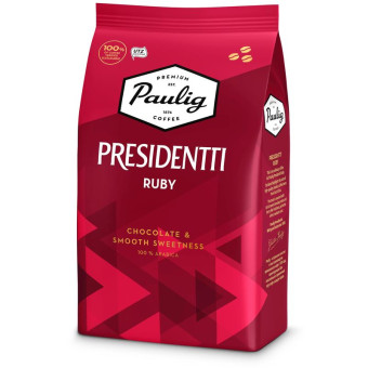 Кофе в зернах Paulig Presidentti Ruby 100% арабика 1 кг