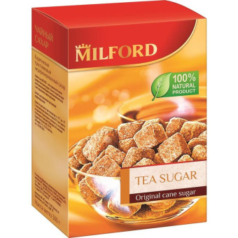 Сахар кусковой Milford тростниковый чайный 300 г