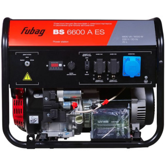 Генератор бензиновый Fubag BS 6600 AES (646281)