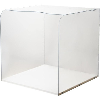 Кабинка лингафонная BSL (белый/прозрачный, 600х590х600 мм)