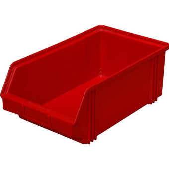 Ящик (лоток) универсальный полипропиленовый 400x230x150 мм красный