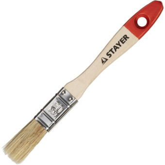 Кисть малярная плоская Stayer Universal-Standart из натуральной щетины 20 мм (0101-020)