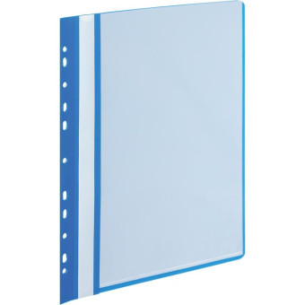 Папка файловая на 10 файлов Attache Economy A4 20 мм синяя (толщина обложки 0.16 мм)