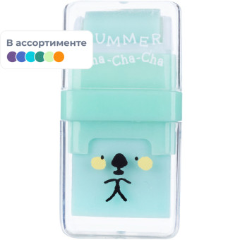 Ластик M&G Summer Cha Cha из синтетического каучука прямоугольный 30x60x16 мм