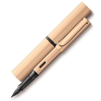 Ручка перьевая Lamy Lx цвет чернил синий цвет корпуса розовое золото (артикул производителя 4031507)