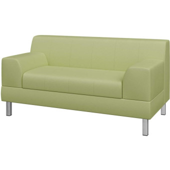 Диван двухместный Flagman FL2-2 салатовый (искусственная кожа)