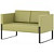 Диван двухместный Тренд оливковый (искусственная кожа)