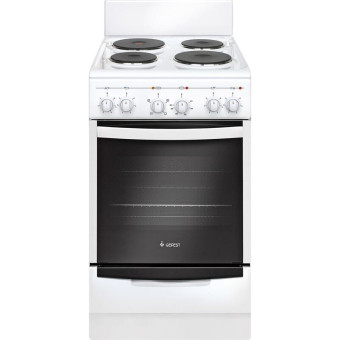 Плита электрическая Gefest ЭПНД5140-010035 стандартной ширины белая (эмаль, 4 конфорки, 55 литров)