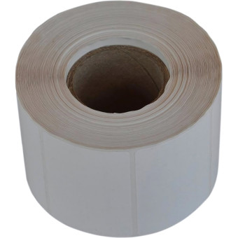 Термотрансферные этикетки 58x40 мм полипропиленовые (диаметр втулки 40  мм, 700 штук в рулоне)