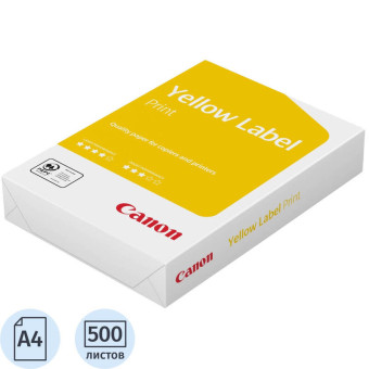 Бумага для офисной техники Canon Yellow Label Print (А4, марка C, 80 г/кв.м, 500 листов)