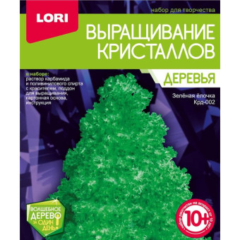 Набор для выращивания кристаллов Lori Зеленая елочка