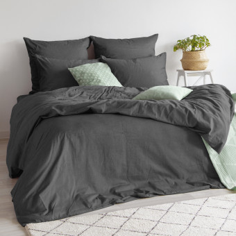 Постельное бельё Verossa Graphite (1.5-спальное, сатин)