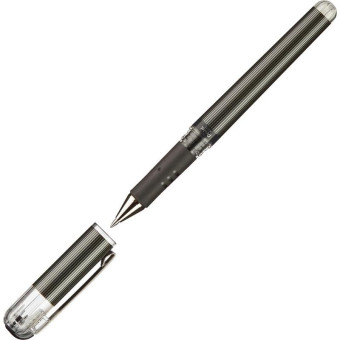Ручка гелевая Pentel Hybrid gel Grip DX черная (толщина линии 0.35 мм)