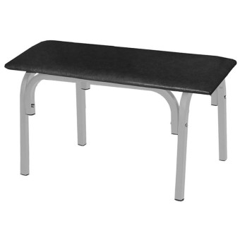 Банкетка двухместная Астрид БМ9/1 разборная черная (искусственная кожа, 980x450x415 мм)