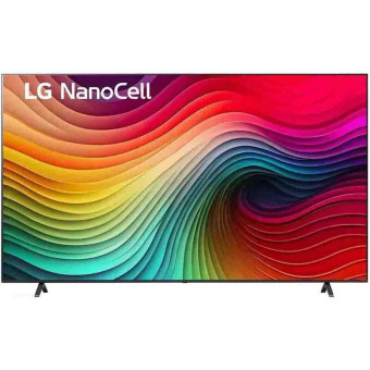 Телевизор 86" LG 86NANO80T6A.ARUB черный
